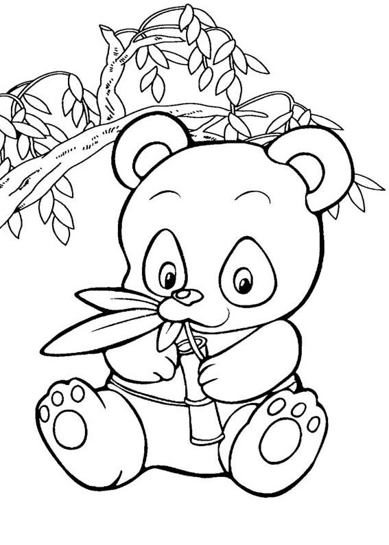 567x794 Pin By Shreya Thakur On Free Coloring Pages Panda