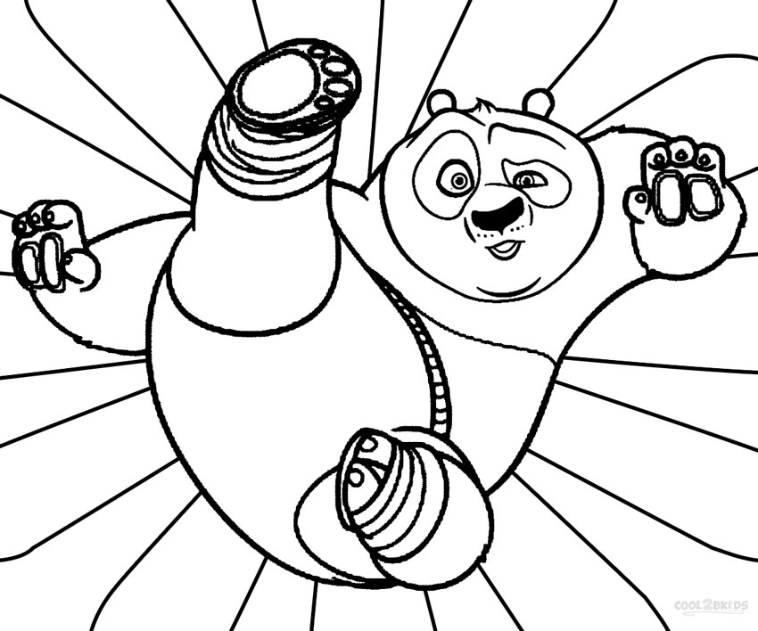 850x708 Printable Kung Fu Panda Coloring Pages For Kids Cool2bkids