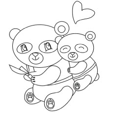 230x230 Top 25 Free Printable Cute Panda Bear Coloring Pages Online