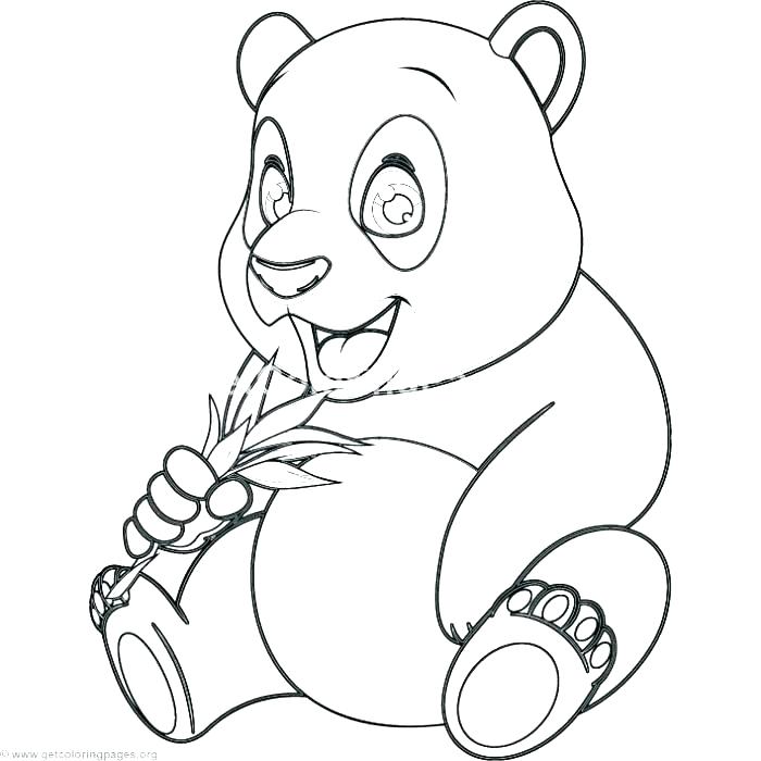 700x700 Panda Bear Coloring Pages Baby Bear Coloring Pages Panda Bear