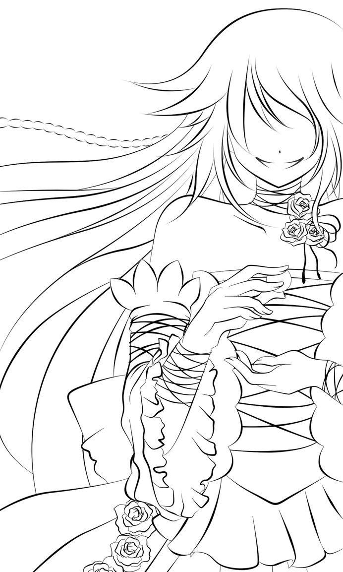 692x1153 Pandora Hearts Coloring Pages !fashion Coloring