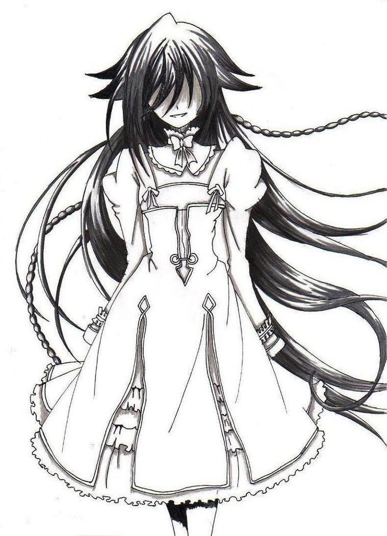 759x1051 Pandora Hearts Coloring Pages