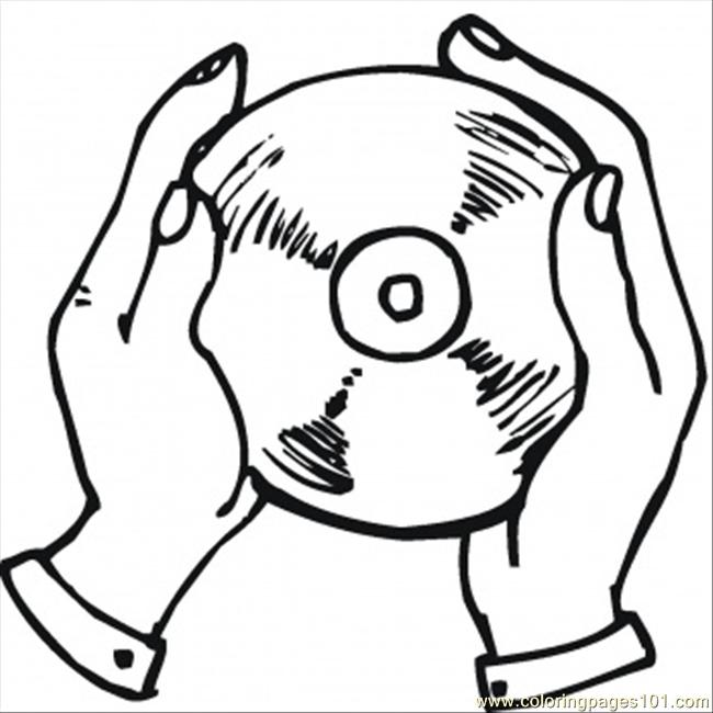650x650 Disco Coloring Pages