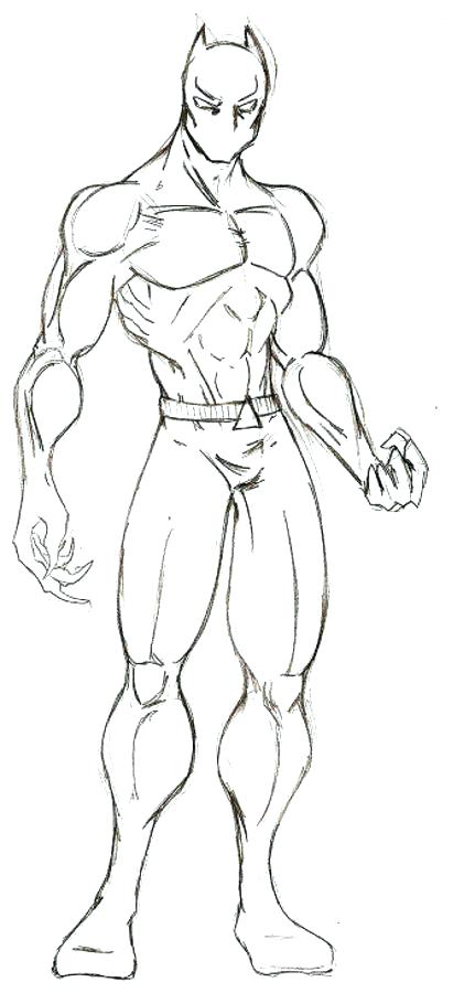 431x900 Black Panther Coloring Pages Marvel Superhero Animal Coloring
