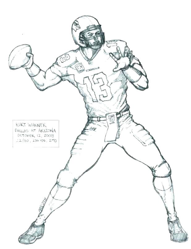 618x803 Football Player Coloring Book Pages Football Player Coloring Page