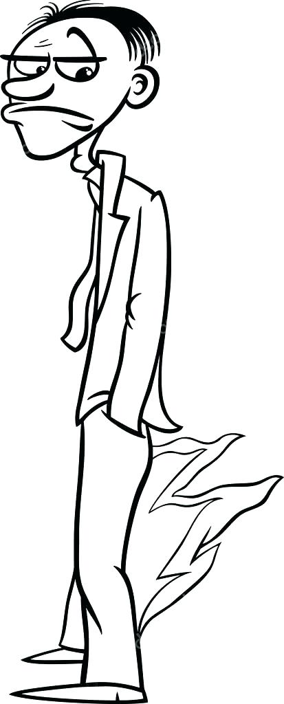 413x1024 Pants Coloring Page Pants Coloring Pages Fat Pig Pictures Pants