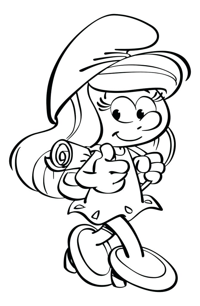 671x1024 Smurf Coloring Pages The Smurfs Coloring Pages The Smurfs Coloring