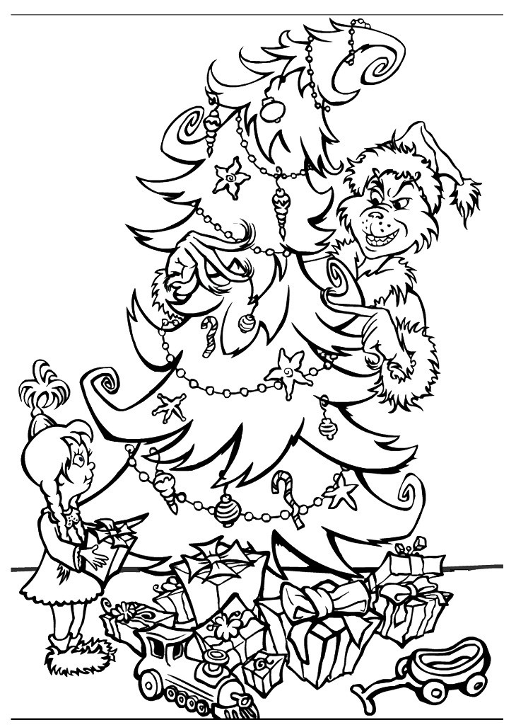 730x1024 Top 25 Free Christmas Coloring Pages