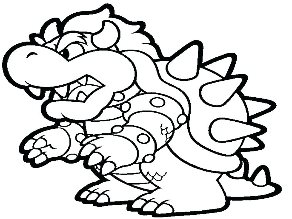 948x711 Paper Bowser Coloring Pages Bowser Coloring Pages Coloring Pages