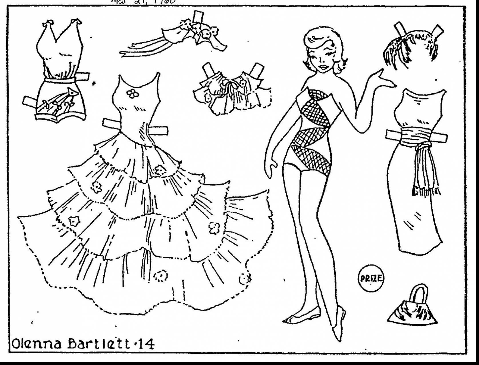 1675x1279 Paper Dolls Coloring Pages Fresh Outstanding Paper Doll Coloring