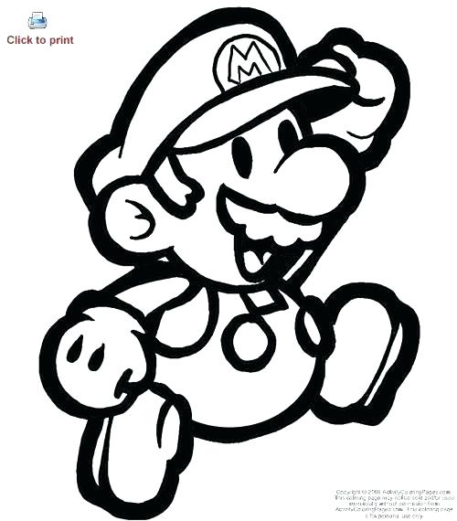 500x570 Mario Color Page Coloring Page Bros Coloring Pages Of Characters