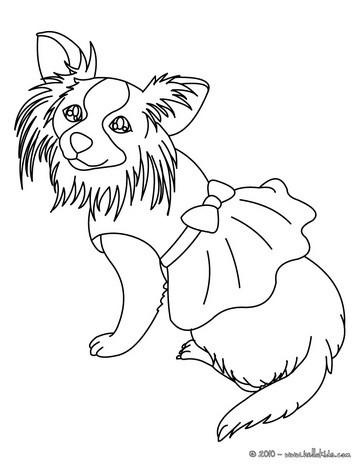 364x470 Cute Dog Coloring Pages