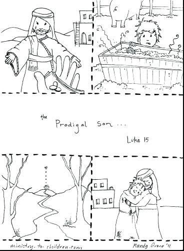 Parable Coloring Pages