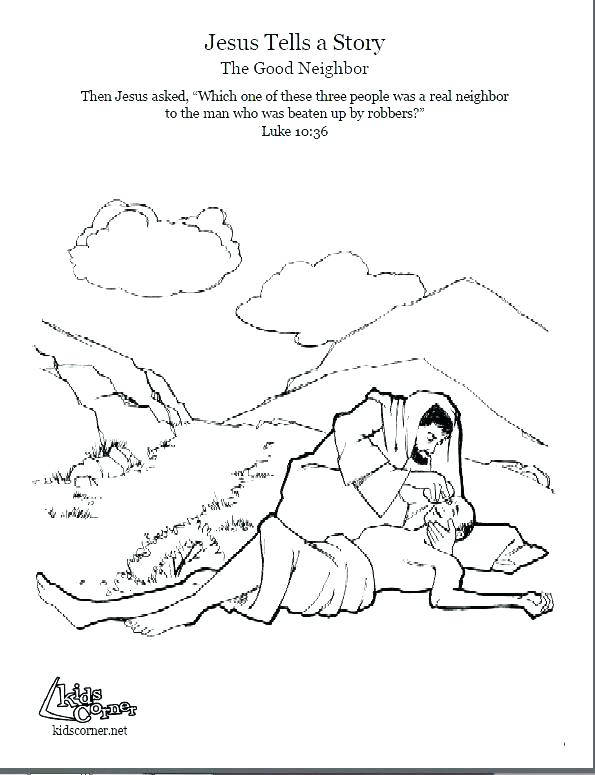 595x775 Parable Of The Unforgiving Servant Coloring Page Free Printable