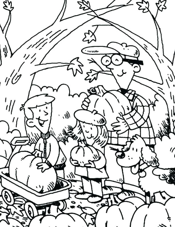 612x792 Pumpkin Patch Coloring Page Pumpkin Patch Coloring Pages Color
