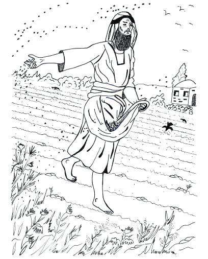 408x507 The Parable Sower School Lesson School Ideas Parable