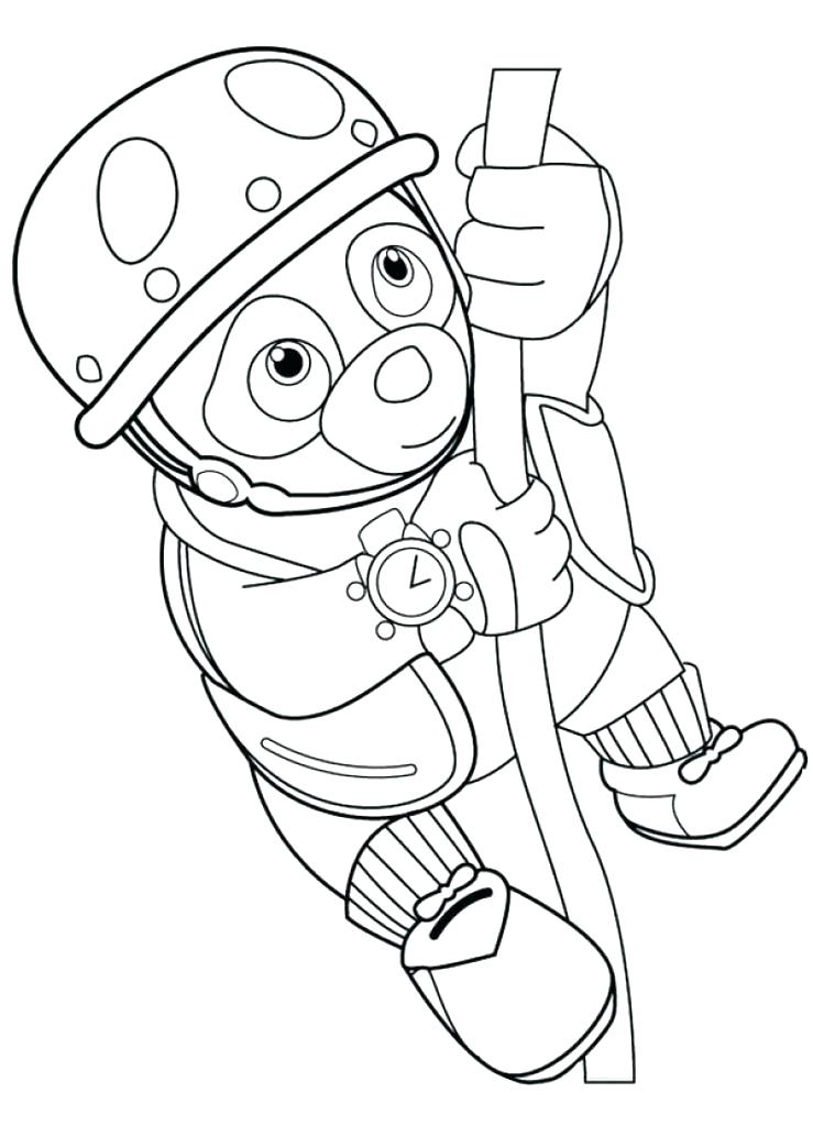 739x1024 Oso Coloring Pages Parachute Coloring Pages Special Agent Oso