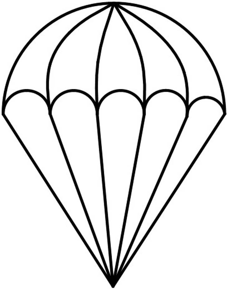 728x926 Parachute Outline Darryl's Stained Glass Patterns