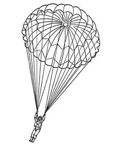 236x288 Coloring Page Canadian Paratrooper Paratrooper