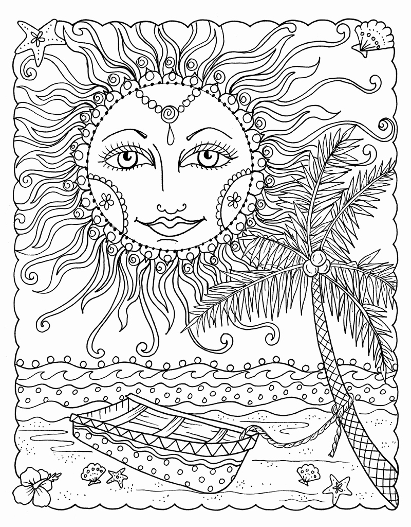 800x1024 17 Lovely Challenging Coloring Pages