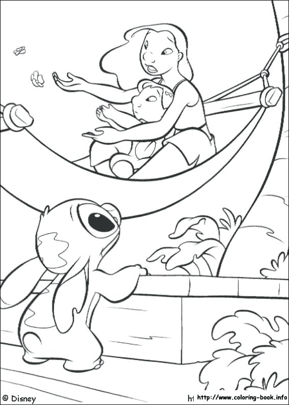 567x794 Lilo And Stitch Coloring Pages On Coloring Lilo Lilo And Stitch
