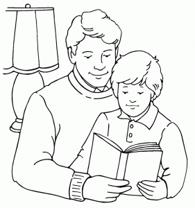 281x300 Free Coloring Pages Of Parents Day Coloring Pages Parent Day