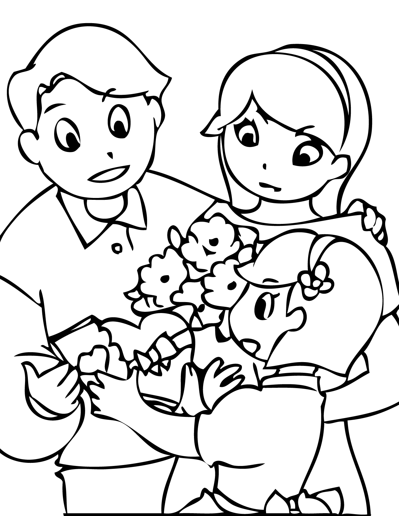 1275x1650 Parents Day Coloring Pages Parent Day Coloring Pages Free (9