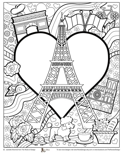 410x512 Paris Coloring Pages I Watch Coloring Pages To Print