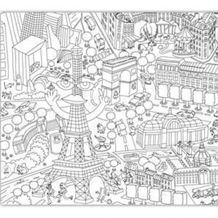 700x700 Free Printable Paris Coloring Pages