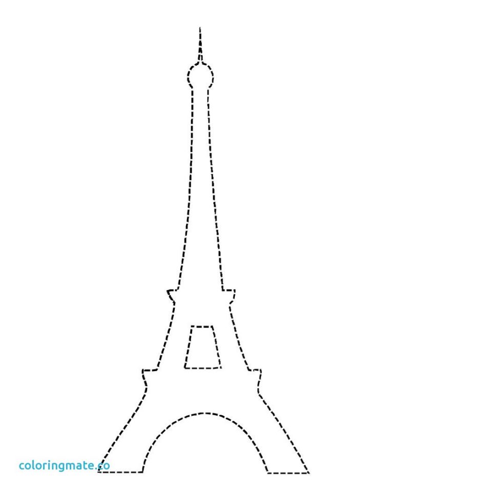 960x960 Free Printable Eiffeler Coloring Pages Page For Adults France