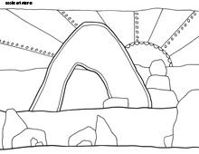 Park Bench Coloring Page