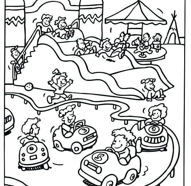 616x600 Water Park Coloring Pages Coloring Page