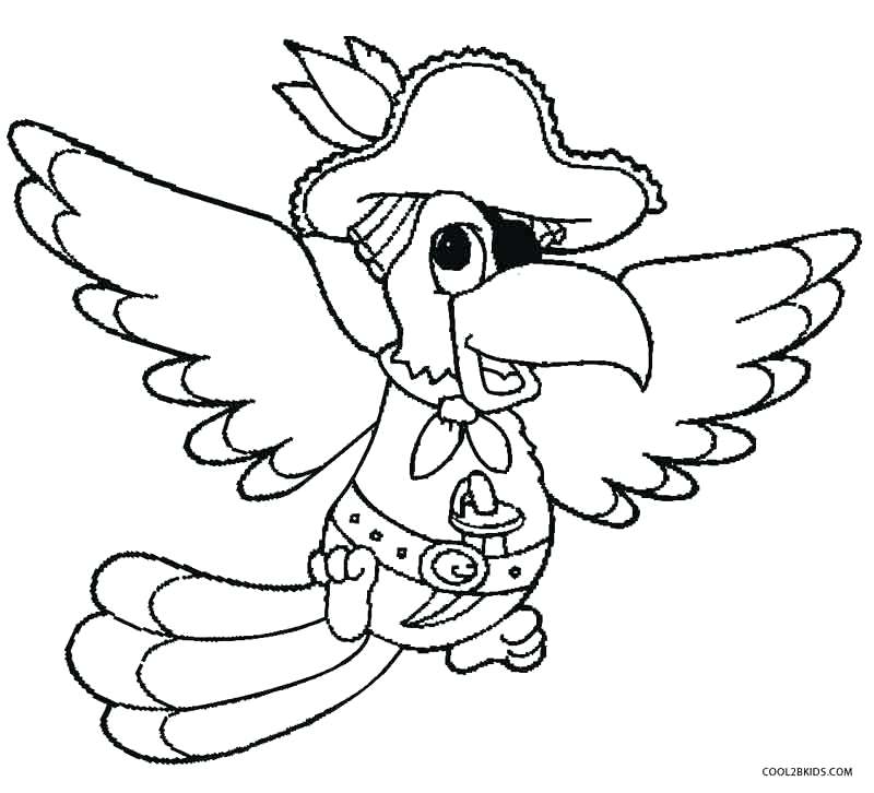 800x726 Baby Parrot Coloring Pages Parrot Coloring Pages Lovely Macaw Bird
