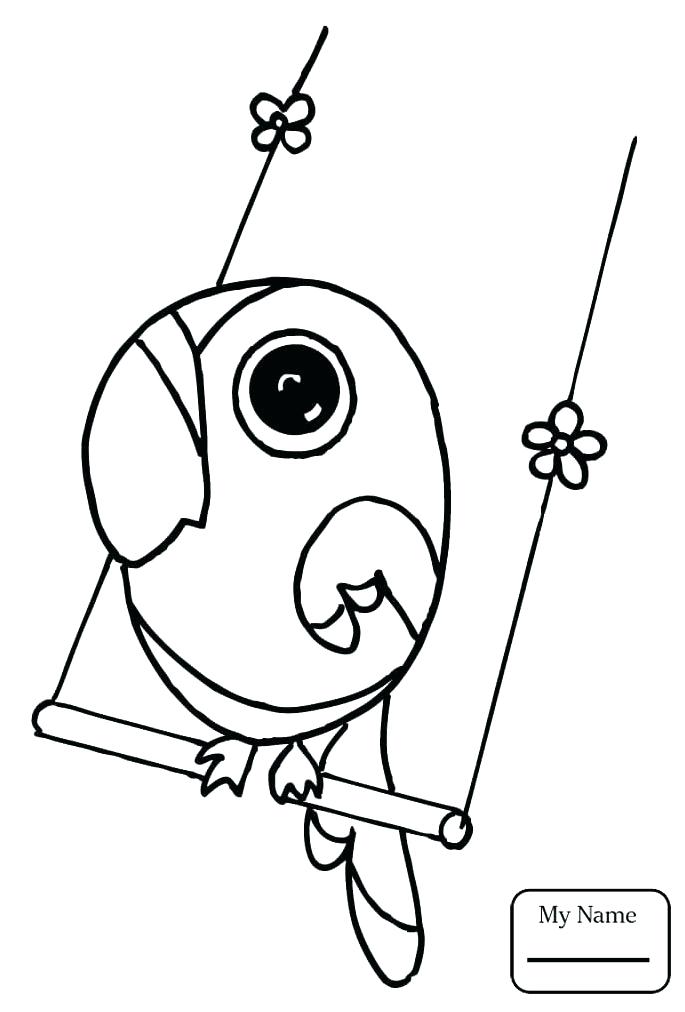 685x1012 Parrot Coloring Pages Coloring Pages Of Parrots Bird Coloring Page
