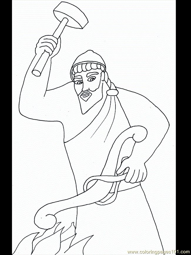 650x866 22 Best Ancient Greece Coloring Book Images