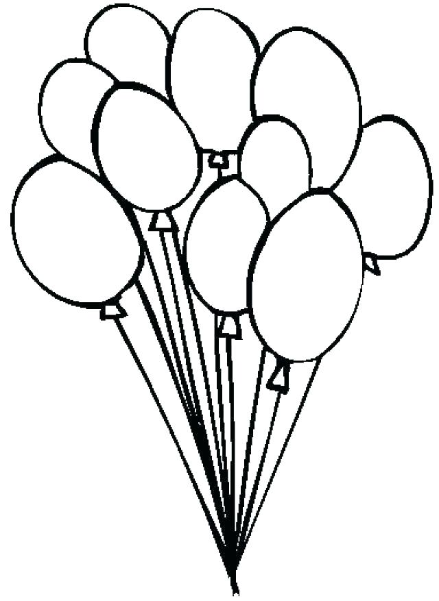 640x877 Balloons Coloring Pages Balloon Coloring Page Coloring Pages