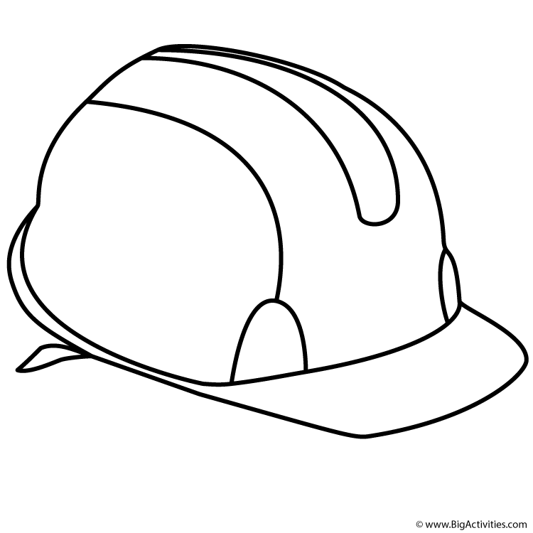 750x750 Hats Coloring Page Hard Hat Coloring Page Labor Day Download