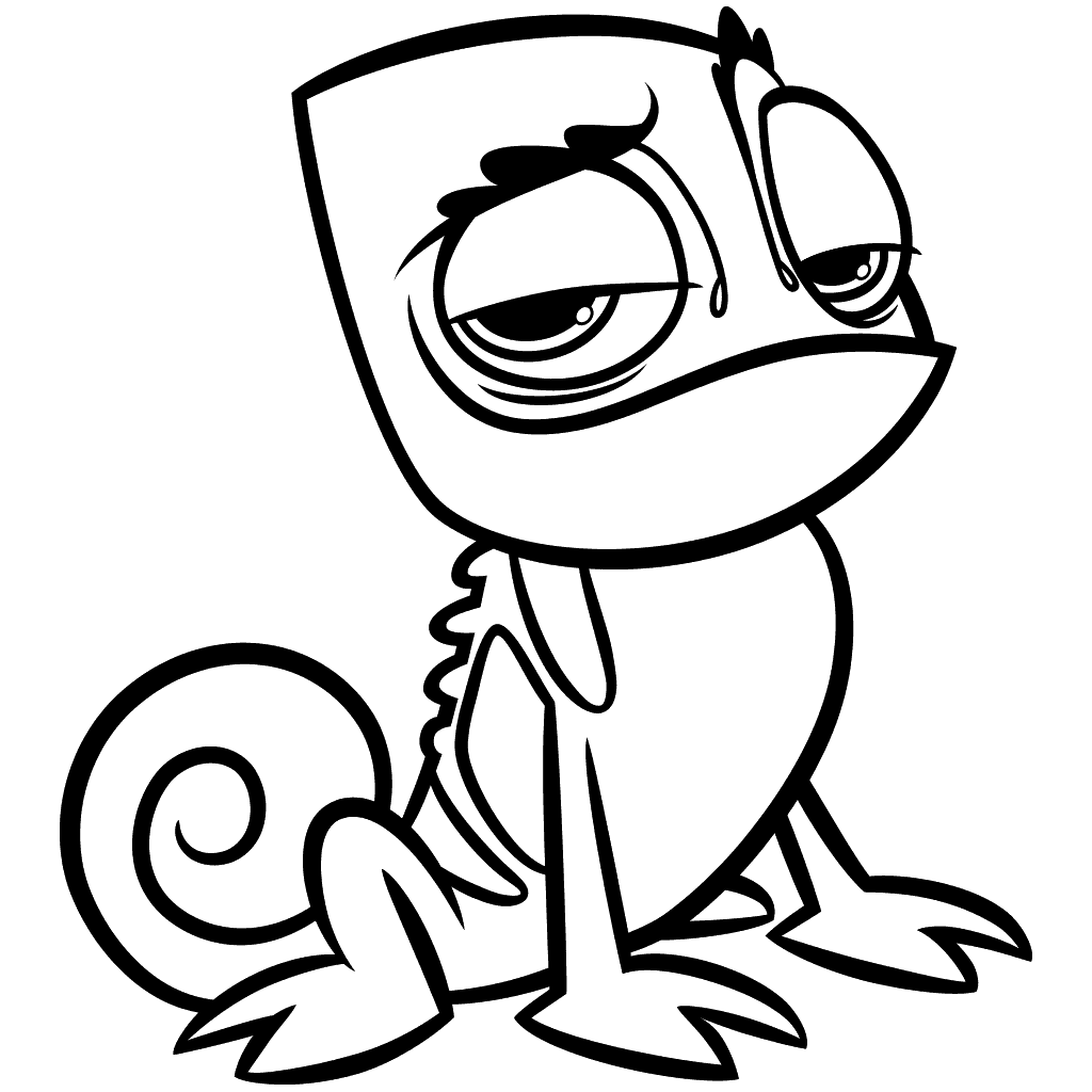 1024x1024 Pascal Disney Tangled The Series Coloring Page