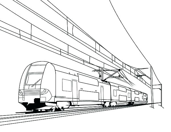 600x464 Inspiring Train Coloring Pages To Print Coloring Pages Train