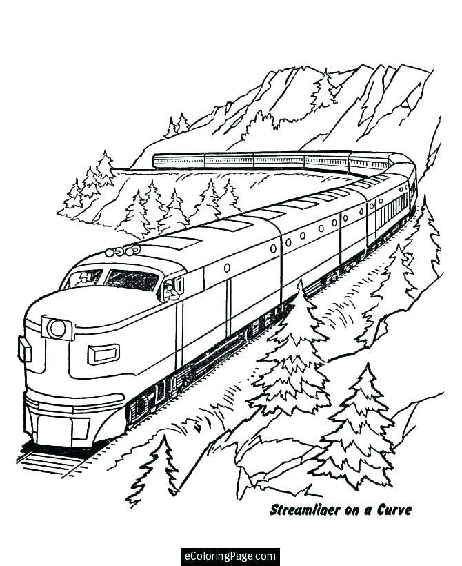 670x820 Inspiring Train Coloring Pages To Print Inspiring Train Coloring