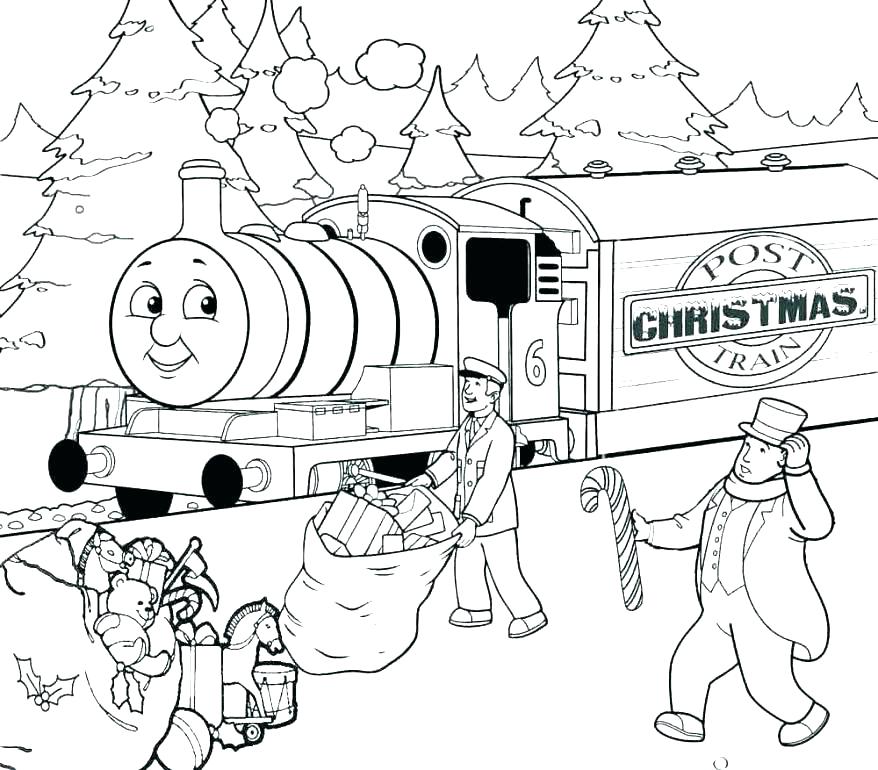 878x770 Passenger Train Coloring Pages Printable Printable Coloring Best