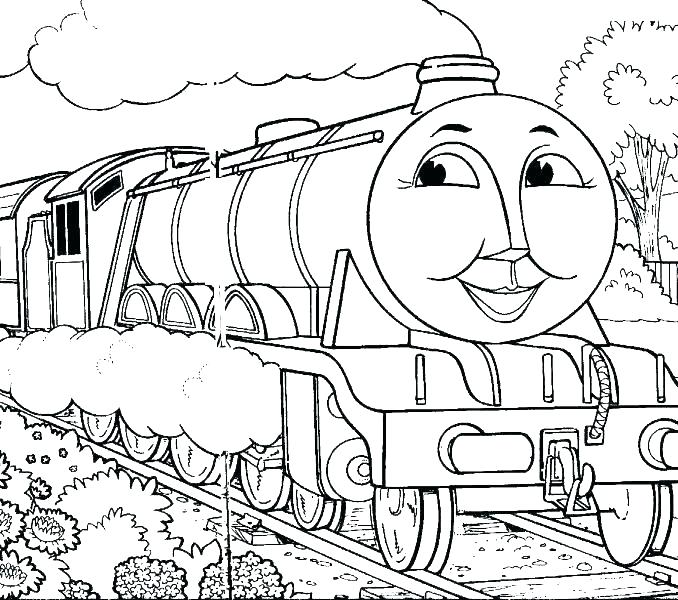 678x600 Coloring Pages Train Train Coloring Pages Free Printable For Kids