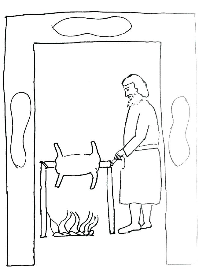 651x890 Page New Coloring Plus Click Here To Print The Images Passover