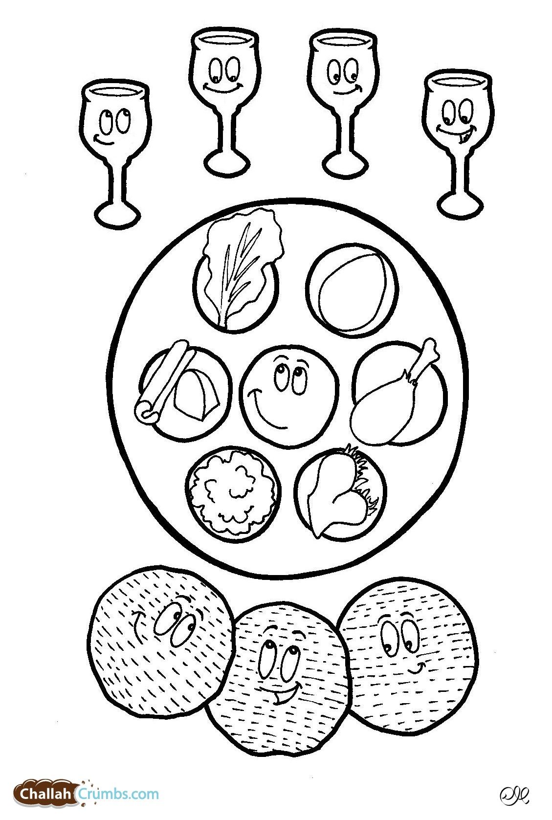 1129x1677 This Coloring Page Has It All Four Cups Wine, Three Pieces
