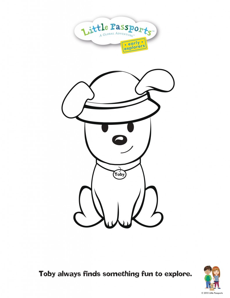 791x1024 Passport Coloring Page Free Sheets For Kids Arilitv Passport