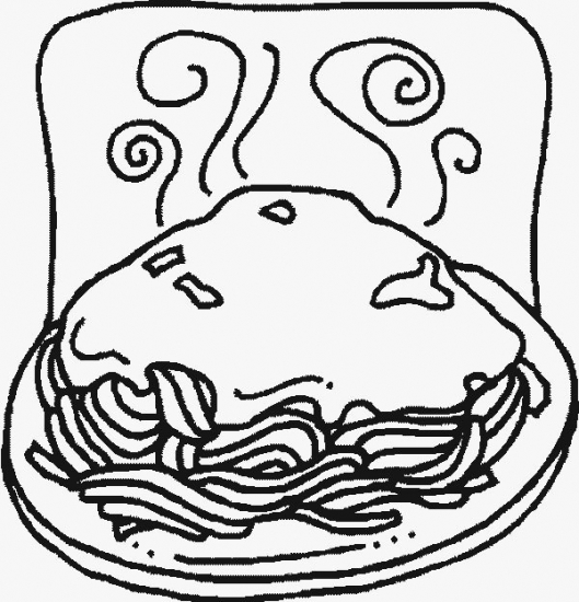529x550 Pasta Coloring Pages On Pasta Desenho Para Colorir Ul