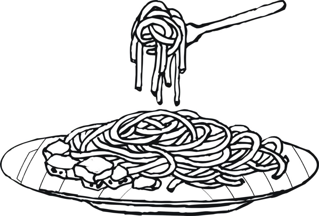 1024x694 Pasta Coloring Pages Coloring Pages Kids