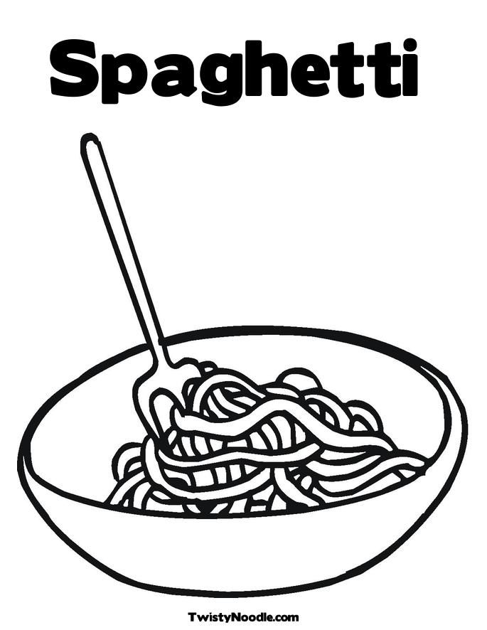 685x886 Pasta Bowl Drawing