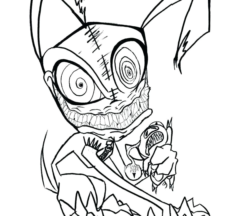 900x864 Creepypasta Coloring Pages How To Draw From Creepy Pasta Step 8