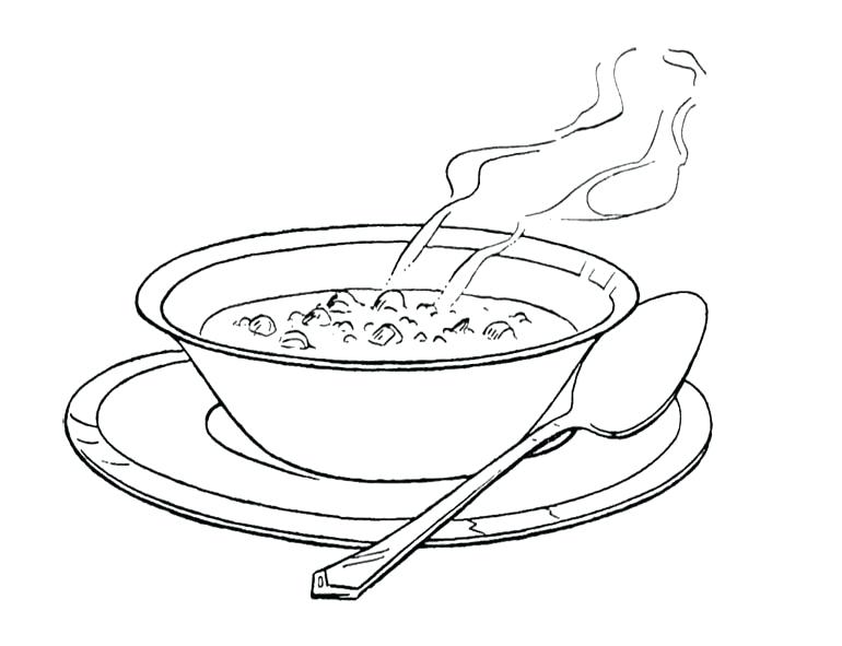 770x591 Drawn Pasta Coloring Many Interesting Cliparts